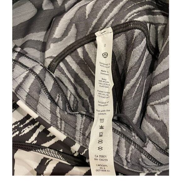 NWT Lululemon Swift Speed High-Rise Tight 28" in Jacquard | Size 0 - Picture 7 of 16